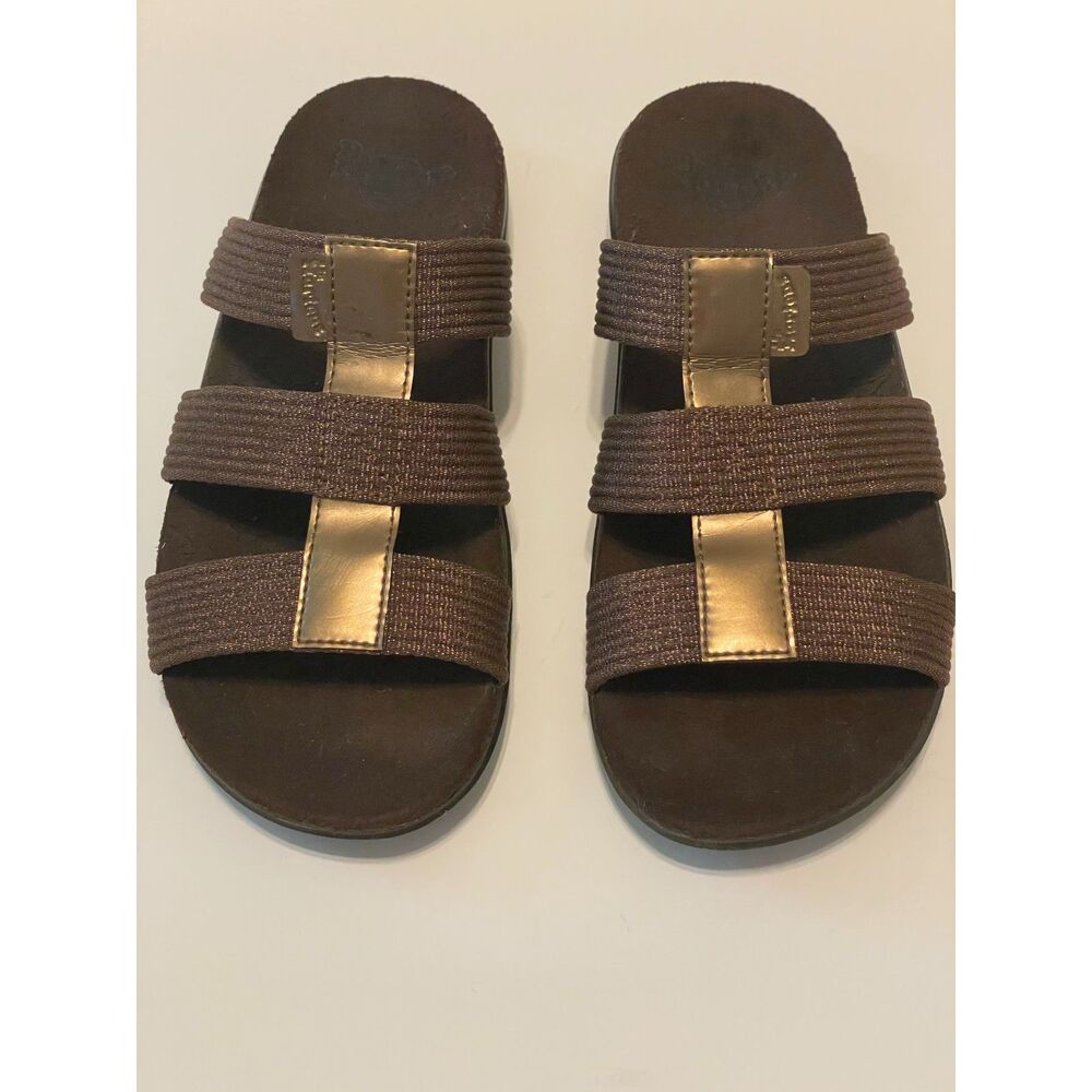 Dr Martens Doc Women's Carmela Slip On Strappy Sandals Women's US 9 Men's US 8